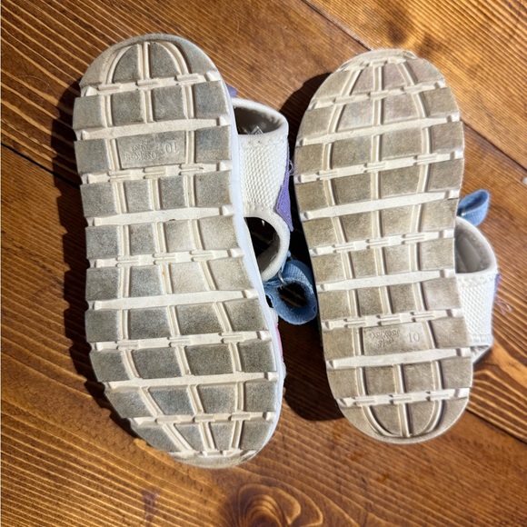Oshkosh B'Gosh Multicolor Adjustable Toddler Sandals Size 10 - Picture 8 of 8